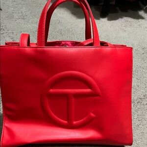 Telfar Scarlet Red Tote Bag
